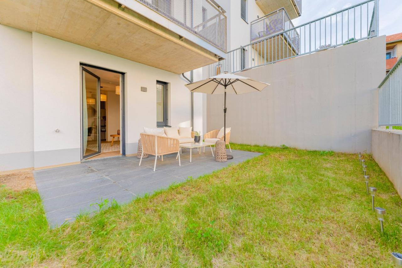 Appartement Garden.Lounge Krems Am Steinertor Extérieur photo