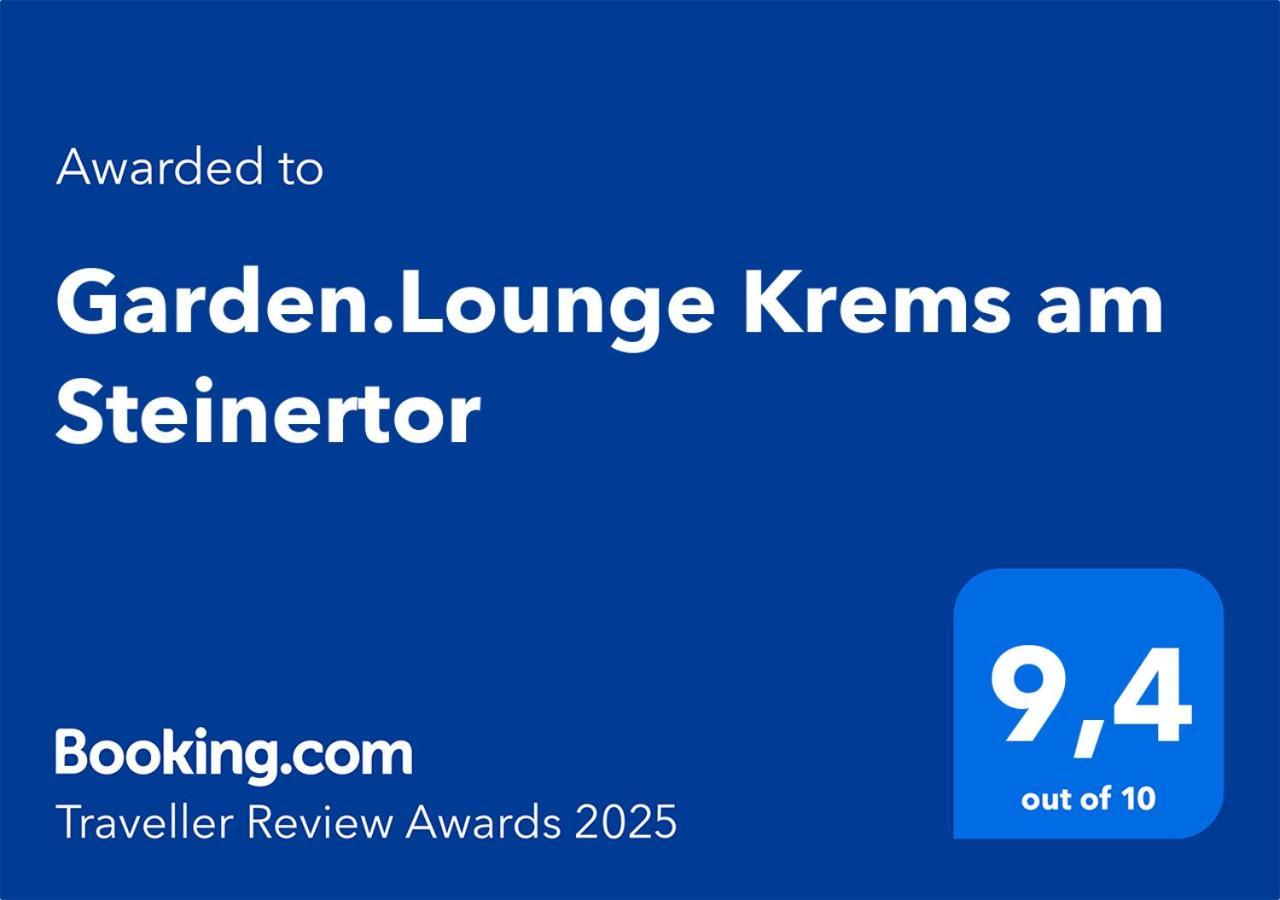 Appartement Garden.Lounge Krems Am Steinertor Extérieur photo